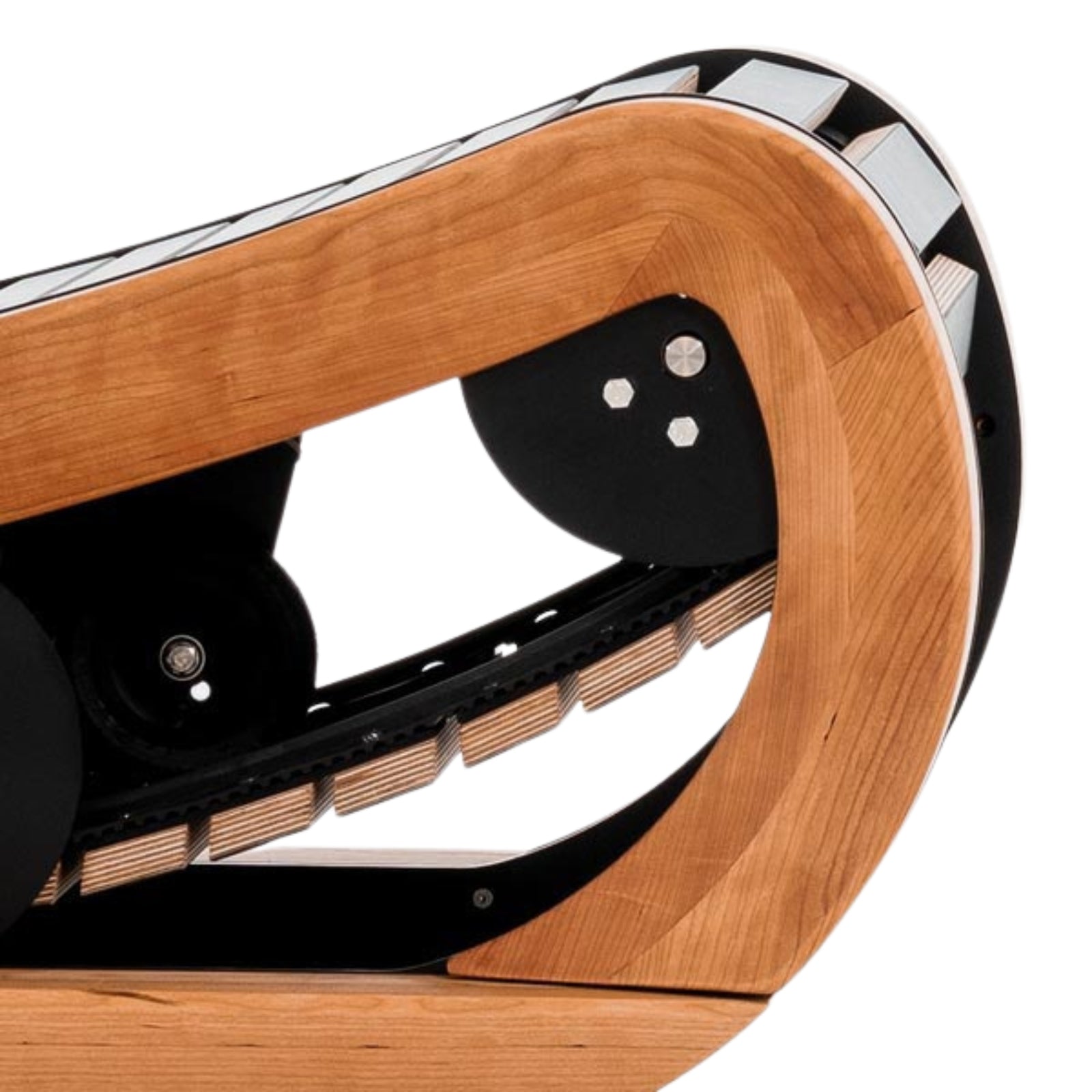 NOHRD SprintBok V2 Kersen motorloze houten loopband - Kersenhout - gratis installatie