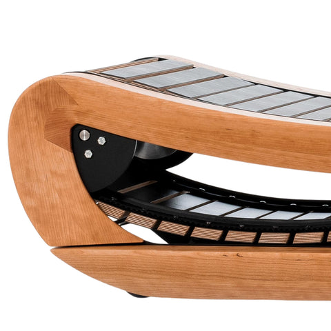 NOHRD SprintBok V2 Kersen motorloze houten loopband - Kersenhout - gratis installatie