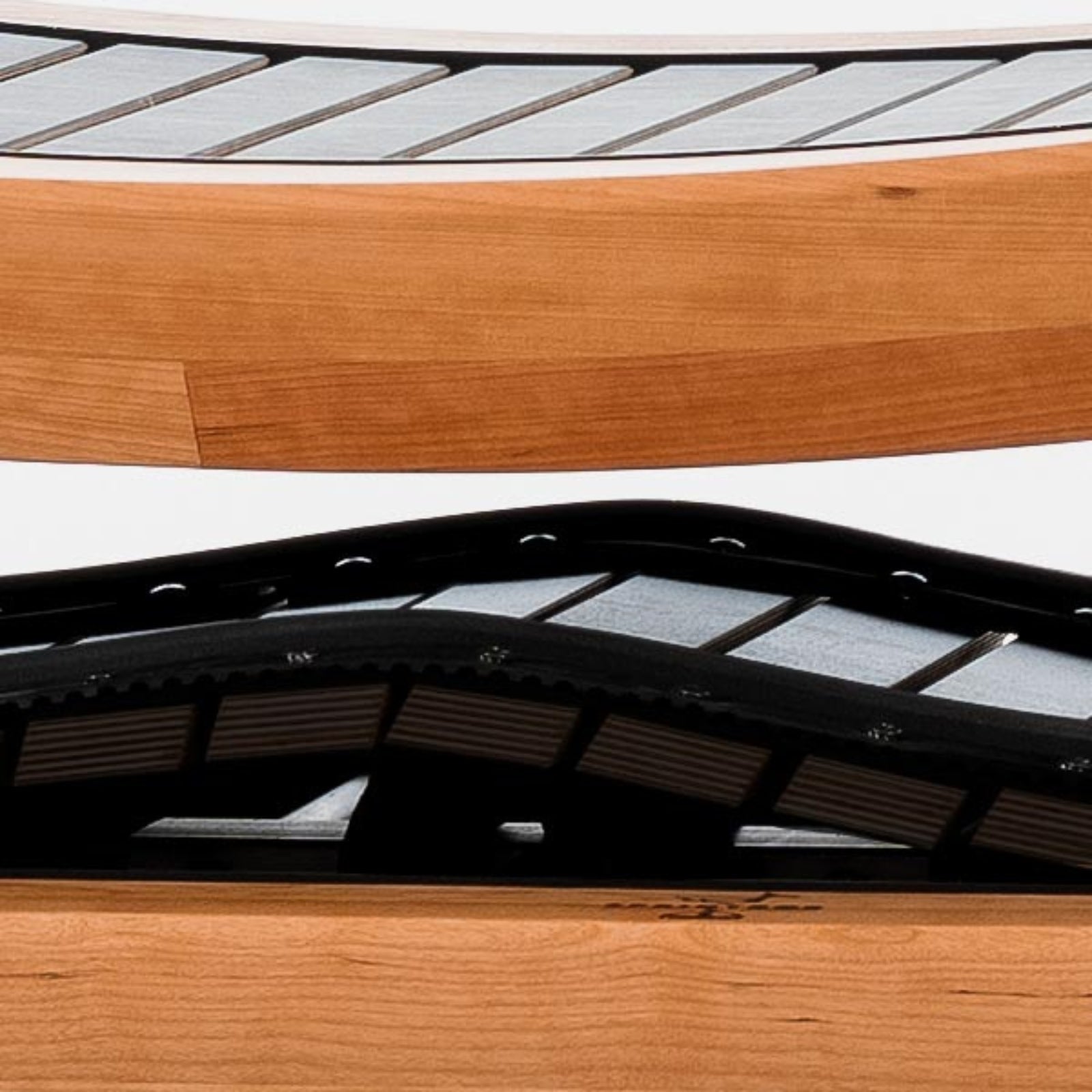 NOHRD SprintBok V2 Kersen motorloze houten loopband - Kersenhout - gratis installatie