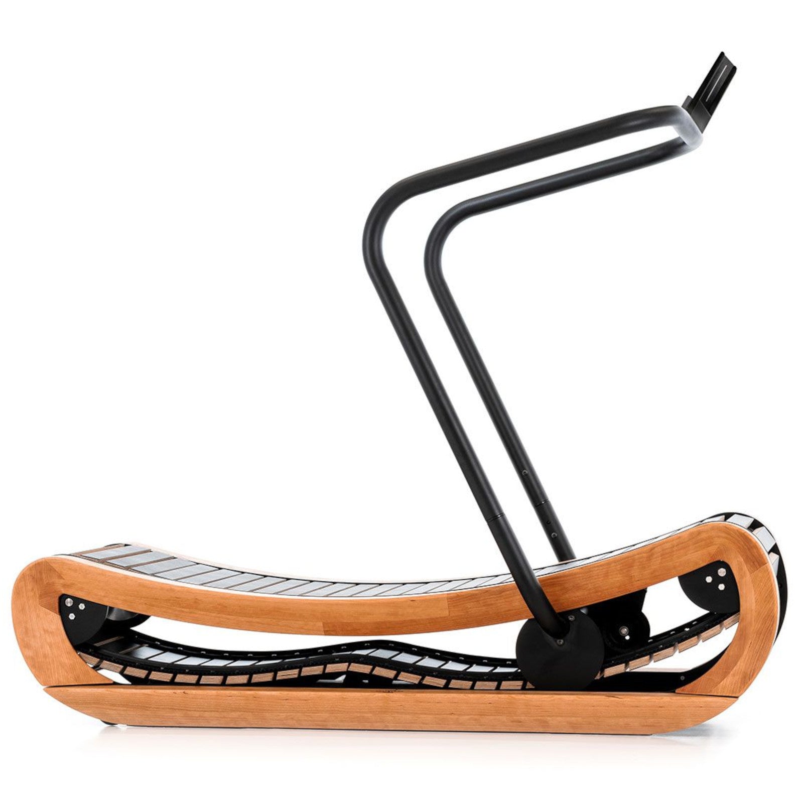 NOHRD SprintBok V2 Kersen motorloze houten loopband - Kersenhout - gratis installatie