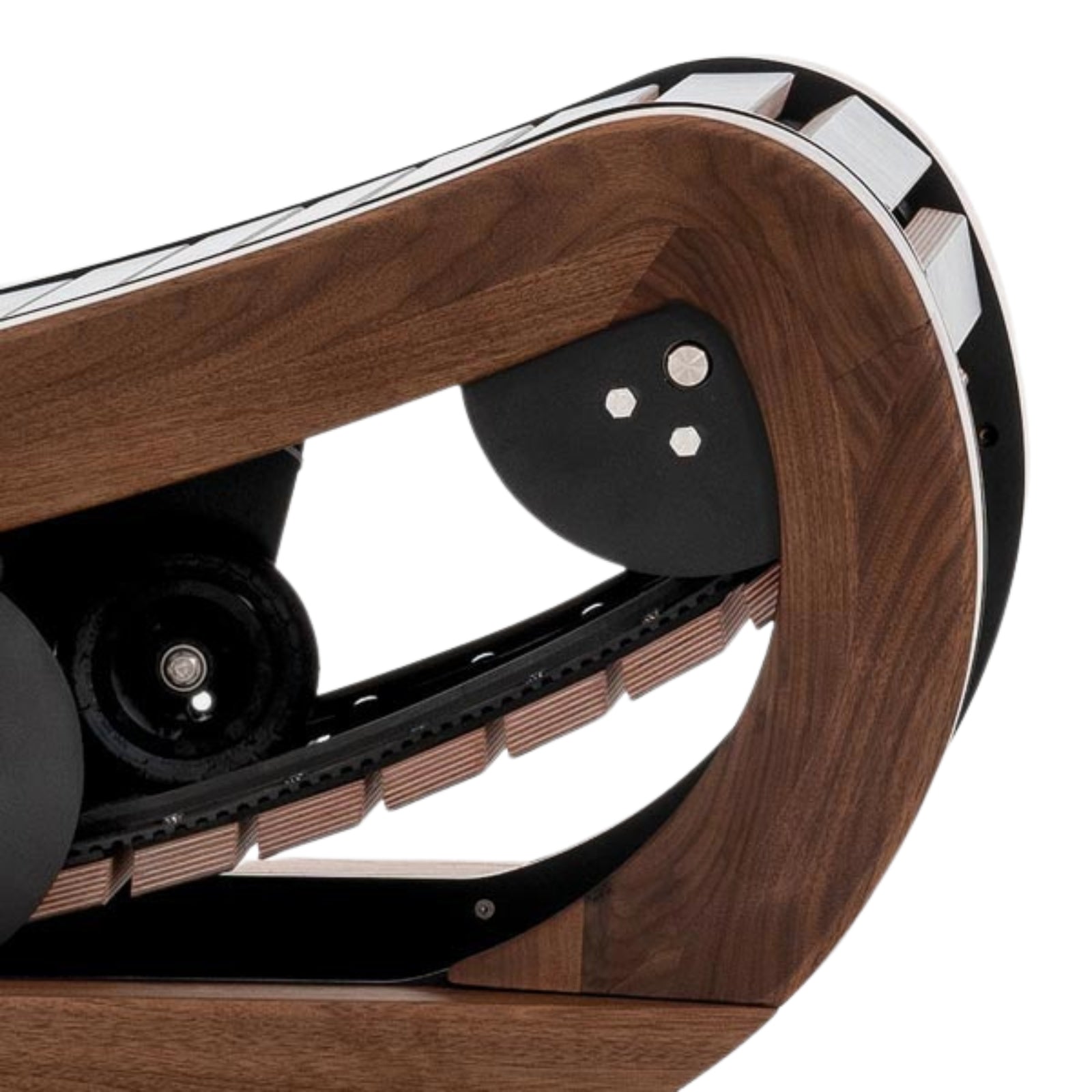 NOHRD SprintBok V2 Walnoot motorloze houten loopband - Notenhout - gratis installatie