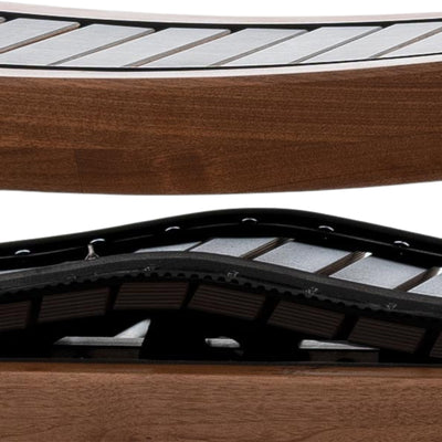 NOHRD SprintBok V2 Walnoot motorloze houten loopband - Notenhout - gratis installatie