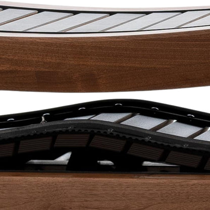 NOHRD SprintBok V2 Walnoot motorloze houten loopband - Notenhout - gratis installatie