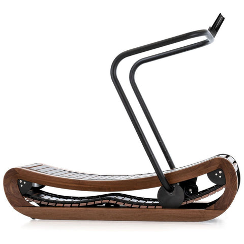 NOHRD SprintBok V2 Walnoot motorloze houten loopband - Notenhout - gratis installatie
