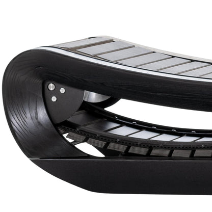 NOHRD SprintBok V2 Zwart motorloze houten loopband - Gebeitst eikenhout - gratis installatie