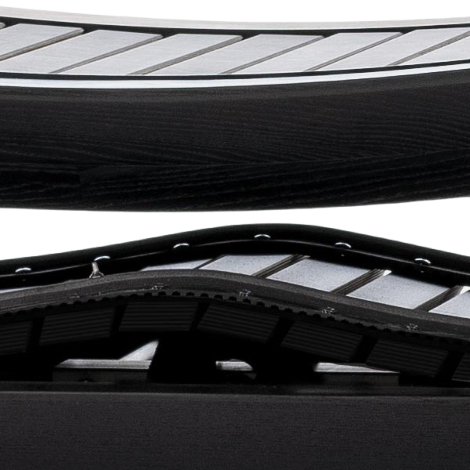 NOHRD SprintBok V2 Zwart motorloze houten loopband - Gebeitst eikenhout - gratis installatie