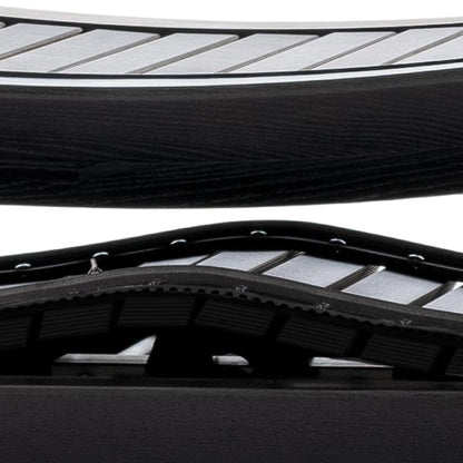 NOHRD SprintBok V2 Zwart motorloze houten loopband - Gebeitst eikenhout - gratis installatie