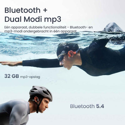 Shokz OpenSwim Pro 2 USB-C - Draadloze in-ear sportkoptelefoon