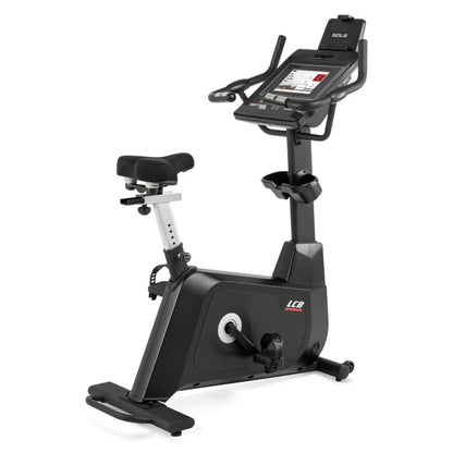 Sole Fitness LCB upright bike / hometrainer met touchscreen entertainment scherm