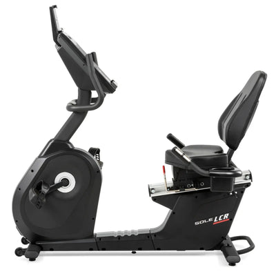 Vélo d’appartement semi-allongé Sole Fitness LCR - écran de divertissement tactile
