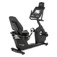 Sole Fitness LCR Recumbent Bike ligfiets met touchscreen entertainment scherm