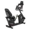 Image of Sole Fitness LCR Recumbent Bike ligfiets met touchscreen entertainment scherm