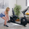Image of Sole Fitness LCR Recumbent Bike ligfiets met touchscreen entertainment scherm