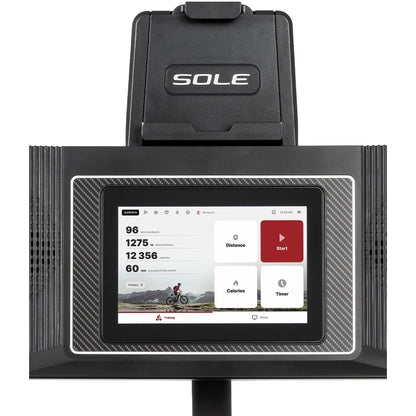 Sole Fitness SB1200 spinningfiets met touchscreen entertainment scherm