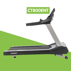 Spirit Fitness CT800ENT - Commerciële loopband met entertainment console