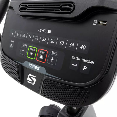 Spirit Fitness XBR95 vélo semi-allongé (dernier modèle)