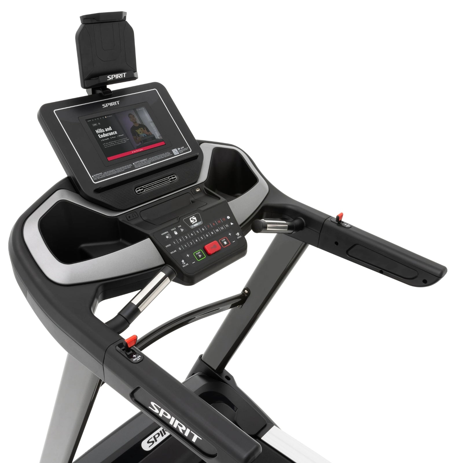Spirit Fitness XT485ENT loopband met touchscreen entertainment console (nieuwste model)