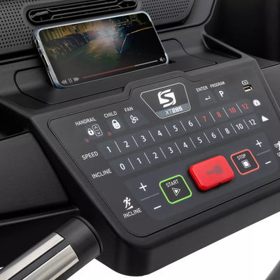 Spirit Fitness XT285 loopband met verlengde handsteunen (nieuwste model)