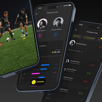 Sportreact Starter Kit - Complete reactive agility system - interactive sensor system for reaction time and timing for sports, rehabilitation &amp; (physio)therapy