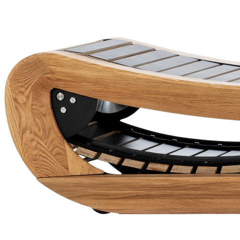NOHRD SprintBok V2 Eiken motorloze houten loopband - Eikenhout - gratis installatie