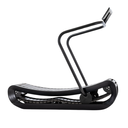 NOHRD SprintBok Pro Zwart motorloze houten loopband - Gebeitst eikenhout - gratis installatie