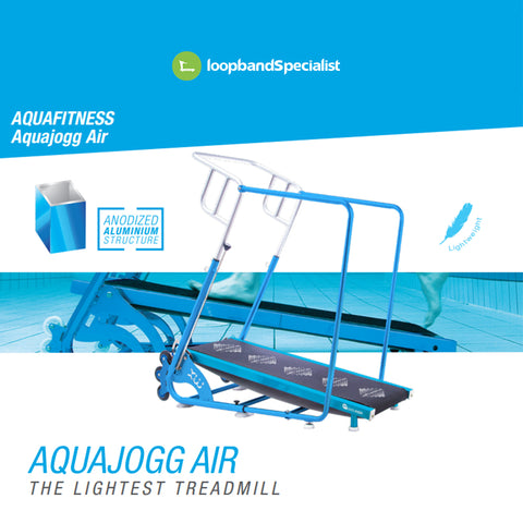Waterflex Aquajogg Air Waterloopband - Met Handrails