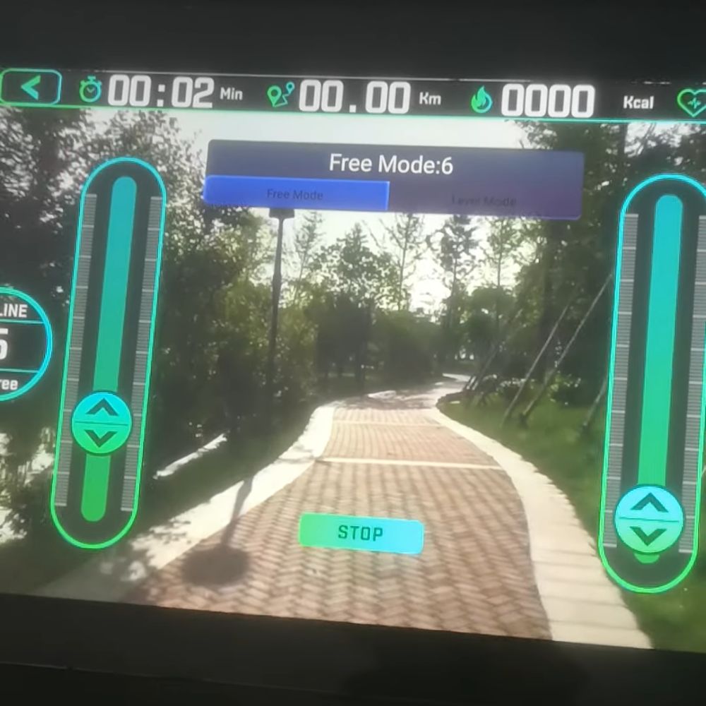 Bodytone DT22W Loopband met entertainment console