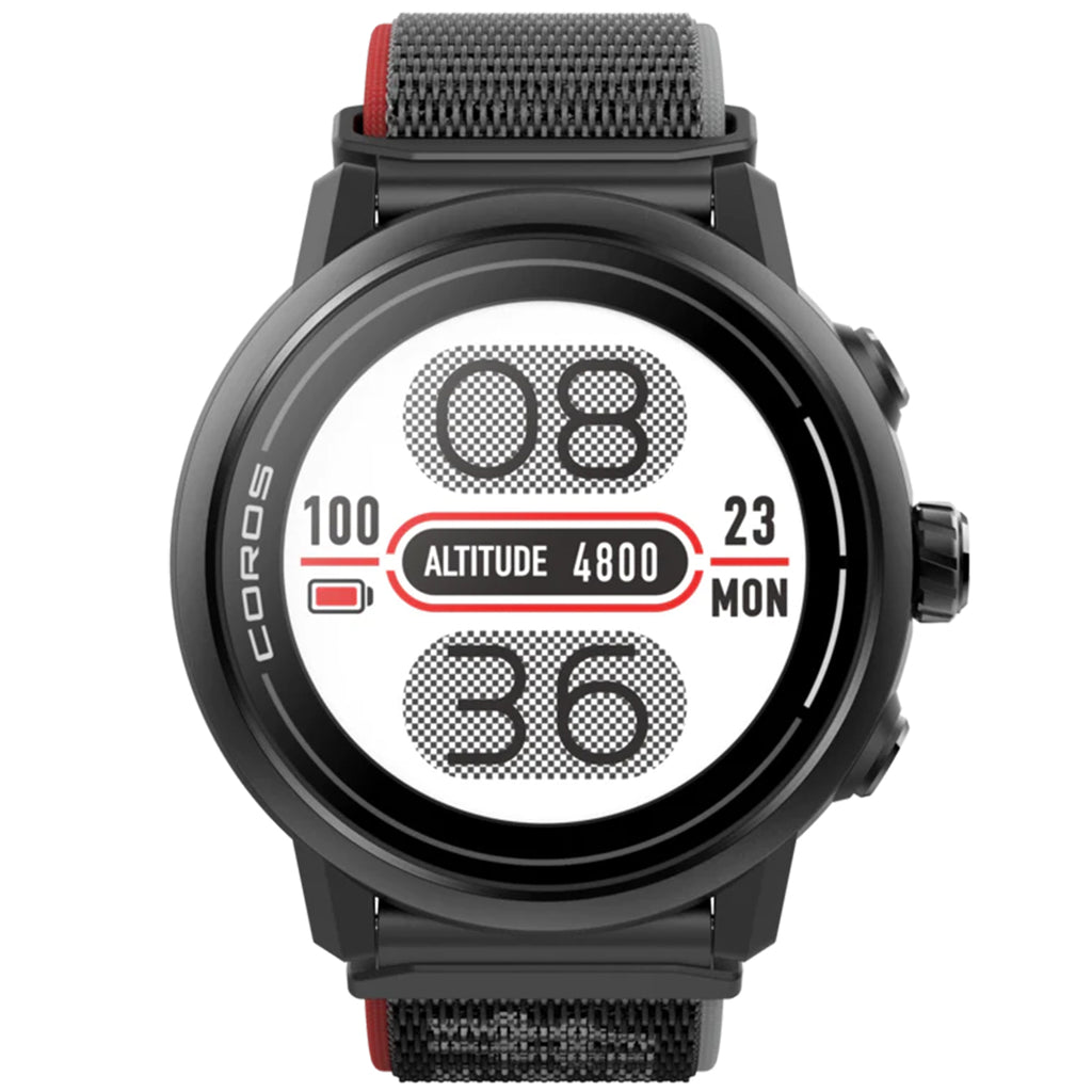 Coros Apex 2 Zwart / Black  - GPS Sport- & Adventure Horloge